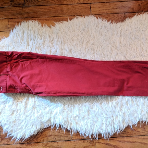 J. Crew Red Frankie Chino Pants - Picture 4 of 4